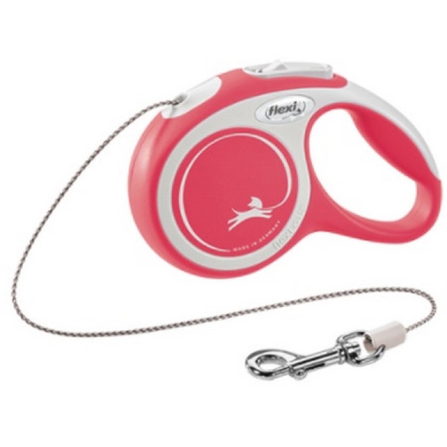 Flexi αυτόματος οδηγός New Comfort Cord XS με κορδόνι για σκυλιά ως 8 κιλά και μήκους 3 μέτρα Flexi αυτόματος οδηγός New Comfort Cord XS με κορδόνι για σκυλιά ως 8 κιλά και μήκους 3 μέτρα