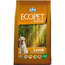 Farmina Ecopet natural τροφή για ενήλικους σκύλους medium με αρνί 12kg