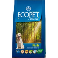 Farmina Ecopet πλήρης και ισορροπημένη τροφή για ενήλικους σκύλους medium με ψάρι