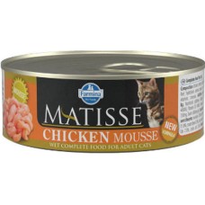 Farmina Matisse Πλήρης υγρή τροφή για ενήλικες γάτες με κοτόπουλο, ρέγγα 85gr