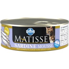 Farmina Matisse πλήρης υγρή τροφή για ενήλικες γάτες με κοτόπουλο, σαρδέλα 85gr Farmina Matisse πλήρης υγρή τροφή για ενήλικες γάτες με κοτόπουλο, σαρδέλα 85gr