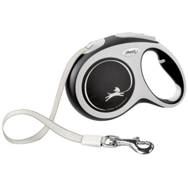Flexi αυτόματος οδηγός New Comfort Tape με ιμάντα για σκυλιά μήκους 5 μέτρων Flexi αυτόματος οδηγός New Comfort Tape με ιμάντα για σκυλιά μήκους 5 μέτρων