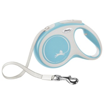 Flexi αυτόματος οδηγός New Comfort Tape με ιμάντα για σκυλιά μήκους 5 μέτρων Flexi αυτόματος οδηγός New Comfort Tape με ιμάντα για σκυλιά μήκους 5 μέτρων