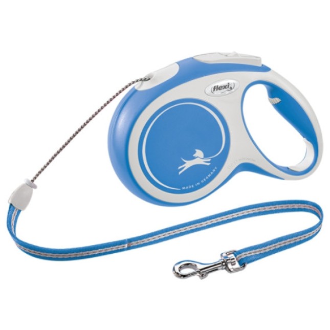 Flexi αυτόματος οδηγός New Comfort Cord με κορδόνι για σκυλιά μήκους 8 μέτρων Flexi αυτόματος οδηγός New Comfort Cord με κορδόνι για σκυλιά μήκους 8 μέτρων