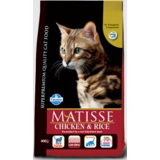 Farmina Matisse πλήρης και ισορροπημένη τροφή με κοτόπουλο και ρύζι για ενήλικες γάτες
