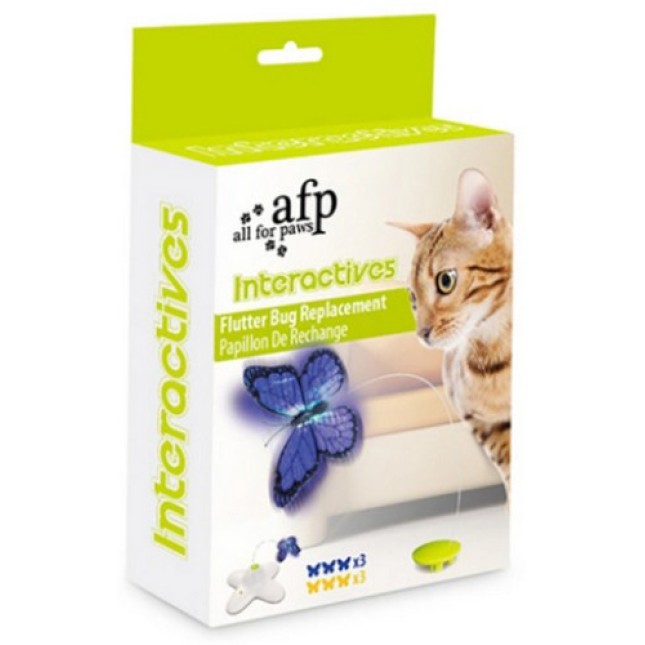 AFP ανταλλακτικές πεταλούδες για διαδραστικό μηχανοκίνητο παιχνίδι γάτας 6τμχ