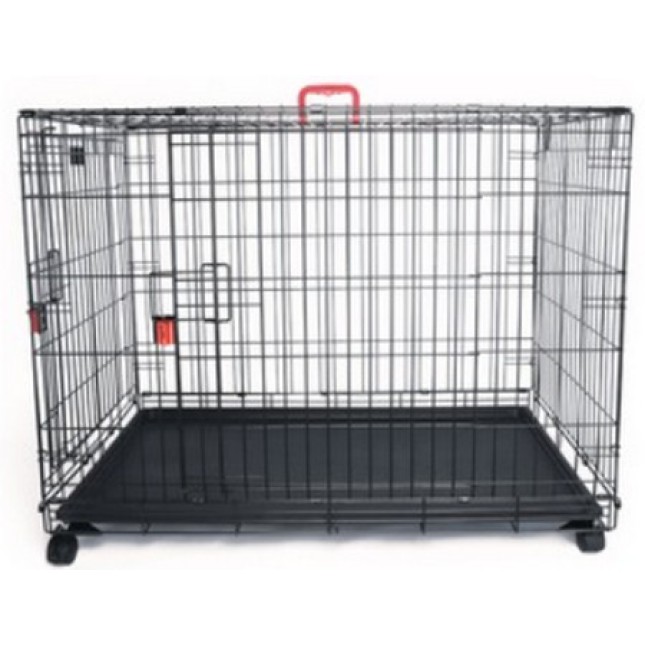 M-pets Κλούβα voyager με ρόδες Μ 76x48x53cm