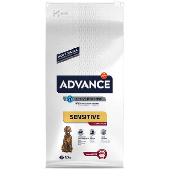 Affinity Advance Ενήλικους σκύλους με ευαίσθητο πεπτικό σύστημα με αρνί & ρύζι 12kg Affinity Advance Ενήλικους σκύλους με ευαίσθητο πεπτικό σύστημα με αρνί & ρύζι 12kg