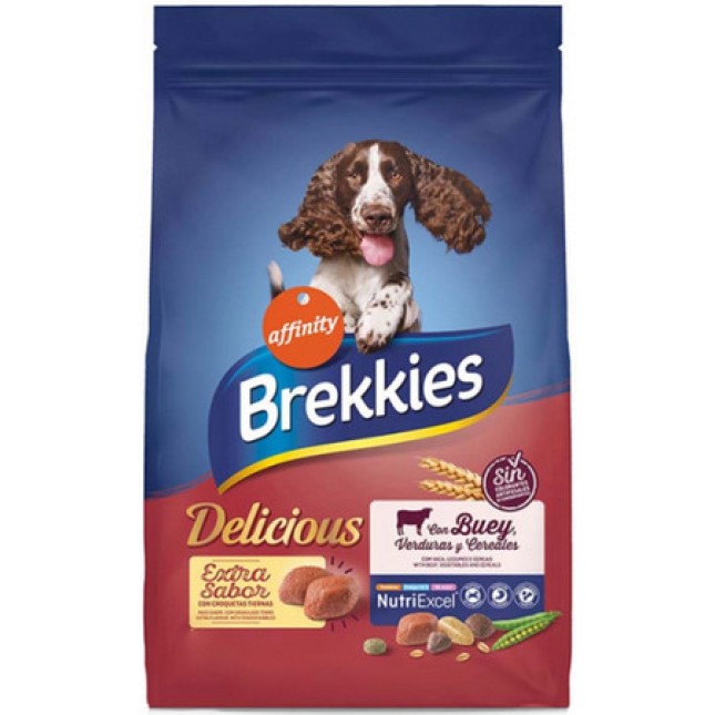 Affinity Brekkies dog Delicious μοσχάρι και λαχανικά 7,25kg