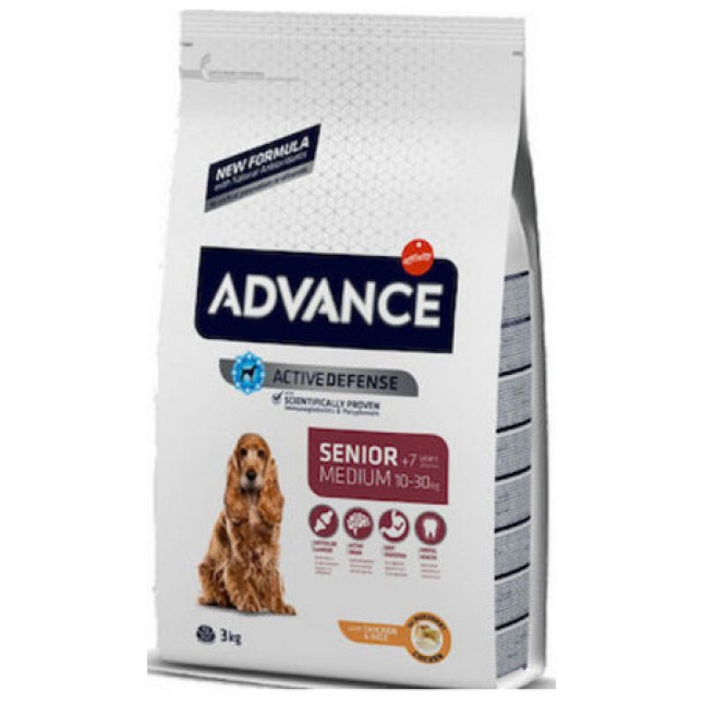 Affinity Advance πλήρης τροφή για ηλικιωμένα σκυλιά μεσαίας φυλής άνω των 7 ετών με κοτόπουλο
