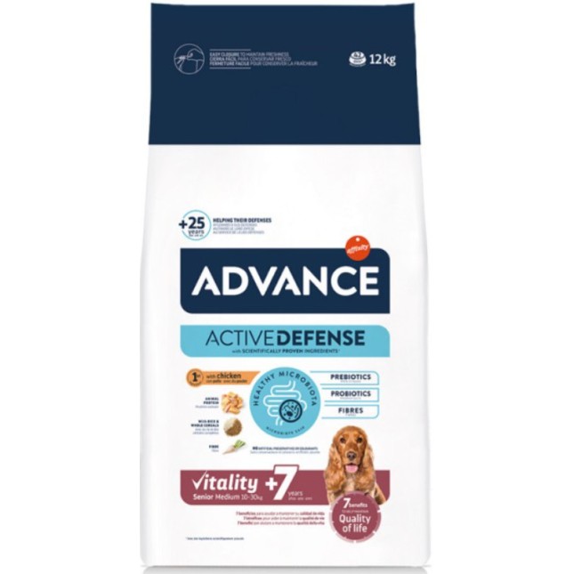 Affinity Advance πλήρης τροφή για ηλικιωμένα σκυλιά μεσαίας φυλής άνω των 7 ετών με κοτόπουλο Affinity Advance πλήρης τροφή για ηλικιωμένα σκυλιά μεσαίας φυλής άνω των 7 ετών με κοτόπουλο