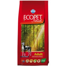 Farmina Ecopet natural πλήρης τροφή για μεγαλόσωμους ενήλικους σκύλους με κοτόπουλο & καλαμπόκι