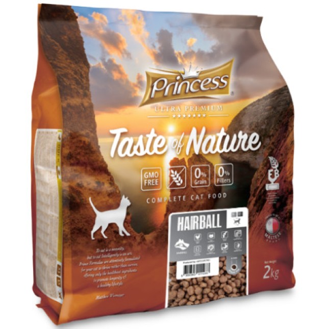 Princess taste of nature cat hairball 2kg Princess taste of nature cat hairball 2kg
