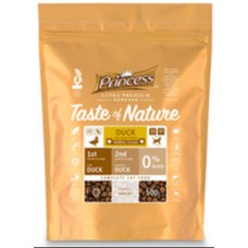 Princess taste of nature ξηρά τροφή κατάλληλη για ενήλικες γάτες με πάπια χωρίς σιτηρά