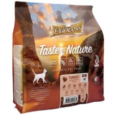 Princess Taste of Nature Ξηρά τροφή κατάλληλη για ενήλικες γάτες με γαλοπούλα χωρίς σιτηρά