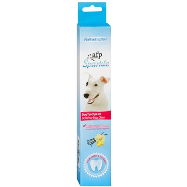 AFP Οδοντόκρεμα σκύλου με γεύση βανίλια-ginger για βαθύ και ολοκληρωμένο καθαρισμό των δοντιών 60ml