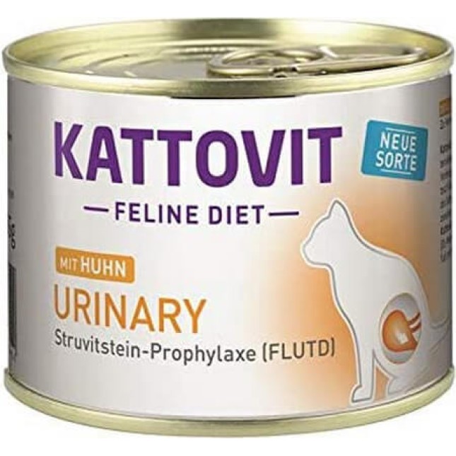 Finnern Kattovit διαιτητική τροφή για τη μείωση της υποτροπής της πέτρας στρουβίτη με κοτόπουλο Finnern Kattovit διαιτητική τροφή για τη μείωση της υποτροπής της πέτρας στρουβίτη με κοτόπουλο