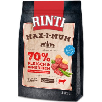 Finnern Rinti  Max-i-mum τροφή σκύλου χωρίς σιτηρά βοδινό 1kg