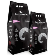 Catmania ʼμμος για μακρύτριχες γάτες, με άρωμα baby powder, κατάλληλη για όλες τις τουαλέτες
