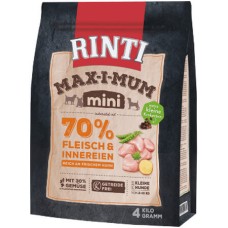 Finnern Rinti  Max-i-mum τροφή σκύλου Adult χωρίς σιτηρά mini κοτόπουλο
