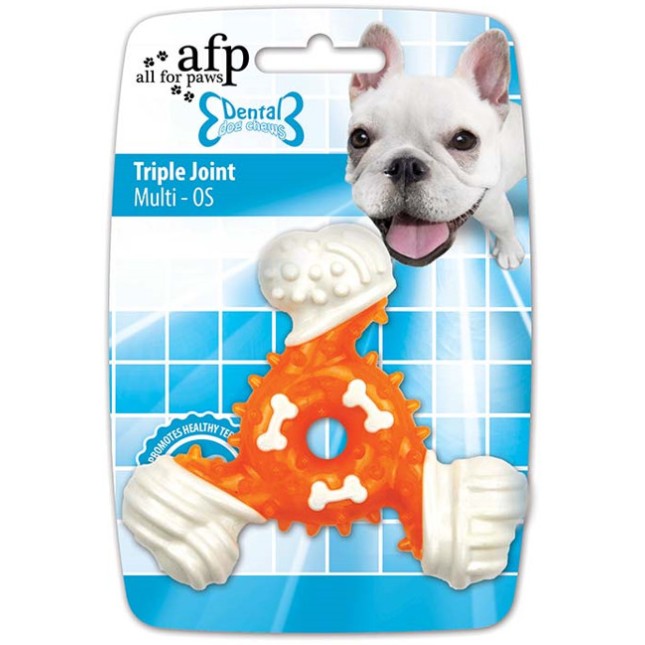 AFP παιχνίδι σκύλου σχεδιασμένο για την φροντίδα των δοντιών με υπέροχη γεύση κοτόπουλου 1τμχ