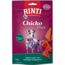 Finnern Rinti extra chicko plus snack τρίγωνα κοτόπουλου & σκόρδο 225gr Finnern Rinti extra chicko plus snack τρίγωνα κοτόπουλου & σκόρδο 225gr