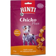 Finnern Rinti extra chicko plus snack κύβοι τυριού & κοτόπουλο 225gr Finnern Rinti extra chicko plus snack κύβοι τυριού & κοτόπουλο 225gr