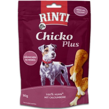 Finnern Rinti extra chicko plus snack μπουτάκια κοτόπουλου 80gr Finnern Rinti extra chicko plus snack μπουτάκια κοτόπουλου 80gr