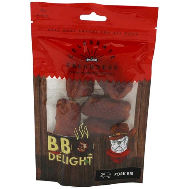 Celebrate freshness BBQ νόστιμες λιχουδιές με χοιρινό υποαλλεργικές και grain free 160g Celebrate freshness BBQ νόστιμες λιχουδιές με χοιρινό υποαλλεργικές και grain free 160g