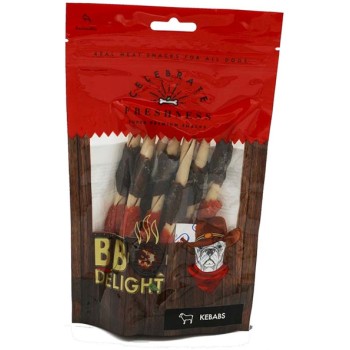 Celebrate freshness BBQ νόστιμες λιχουδιές με Kebab υποαλλεργικές και grain free 120g Celebrate freshness BBQ νόστιμες λιχουδιές με Kebab υποαλλεργικές και grain free 120g
