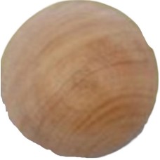 AFP παιχνίδι σκύλου ξύλινη μπάλα από ανθεκτικό ξύλο  που δεν θρυμματίζεται 6 εκ.