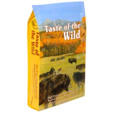 Taste of the wild Πλήρης τροφή για σκύλους όλων των φυλών με κρέας βίσονα και ψητό ελάφι