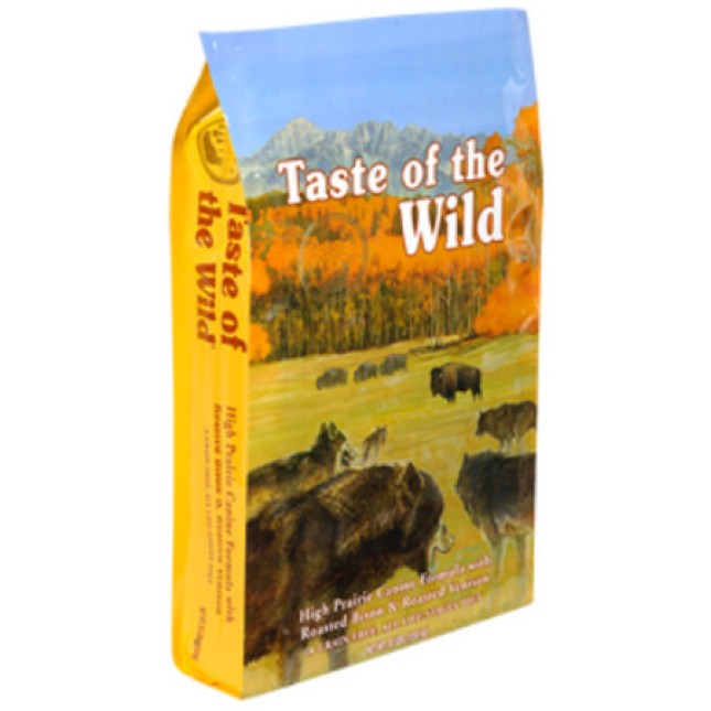 Taste of the wild Πλήρης τροφή για σκύλους όλων των φυλών με κρέας βίσονα και ψητό ελάφι