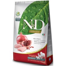Farmina N&D χωρίς σιτηρά με κοτόπουλο και ρόδι 2,5kg Farmina N&D χωρίς σιτηρά με κοτόπουλο και ρόδι 2,5kg