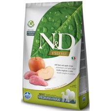 Farmina N&D Πλήρης τροφή για ενήλικους σκύλους μεσαίων και μεγαλόσωμων φυλών με αγριόχοιρο και μήλο