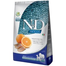Farmina N&D Ocean με ρέγγα και πορτοκάλι 2,5kg Farmina N&D Ocean με ρέγγα και πορτοκάλι 2,5kg