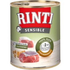 Finnern Rinti Sensible χωρίς γλουτένη γαλοπούλα & ρεβίθια 400gr