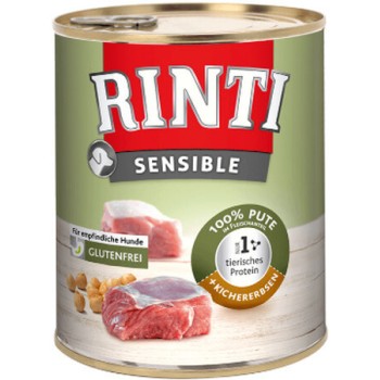 Finnern Rinti Sensible χωρίς γλουτένη γαλοπούλα & ρεβίθια 800gr Finnern Rinti Sensible χωρίς γλουτένη γαλοπούλα & ρεβίθια 800gr