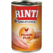 Finnern Rinti Single Fleisch χωρίς γλουτένη καθαρό κοτόπουλο 400gr Finnern Rinti Single Fleisch χωρίς γλουτένη καθαρό κοτόπουλο 400gr