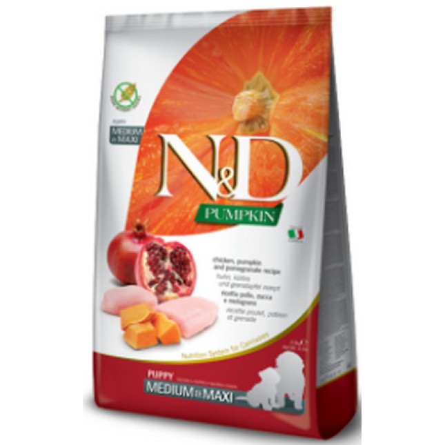 Farmina N&D με κολοκύθα, κοτόπουλο και ρόδι 12Kg Farmina N&D με κολοκύθα, κοτόπουλο και ρόδι 12Kg