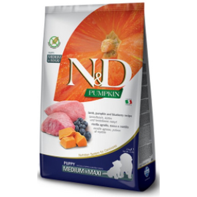 Farmina N&D με αρνί, κολοκύθα και μύρτιλο 12kg Farmina N&D με αρνί, κολοκύθα και μύρτιλο 12kg