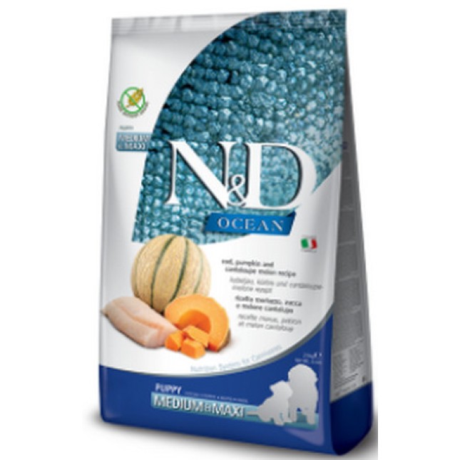 Farmina N&D Ocean με κολοκύθα και μπακαλιάρο 2.5Kg Farmina N&D Ocean με κολοκύθα και μπακαλιάρο 2.5Kg
