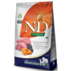 Farmina N&D Πλήρης τροφή για ενήλικους σκύλους μεσαιων και μεγαλόσωμων με αρνί, κολοκύθα και μύρτιλο