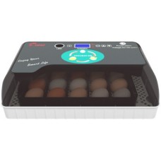 Αυτόματη εκκολαπτική μηχανή με ενσωματωμένο ωοσκόπιο για 20 αυγά κότας, 6 χήνας, 12 πάπιας