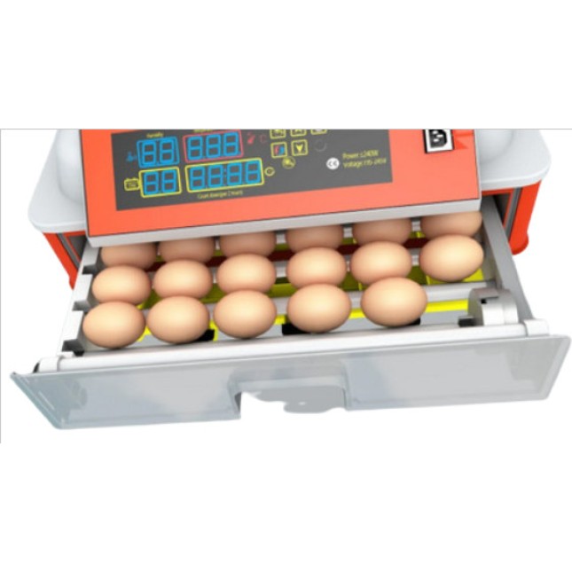 Αυτόματη εκκολαπτική μηχανή με 4 μοτέρ κυκλοφορίας αέρος για 46 αυγά κοτόπουλου/παπαγάλου/πάπιας