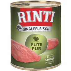 Finnern Rinti Single Fleisch χωρίς γλουτένη καθαρή γαλοπούλα 800gr Finnern Rinti Single Fleisch χωρίς γλουτένη καθαρή γαλοπούλα 800gr