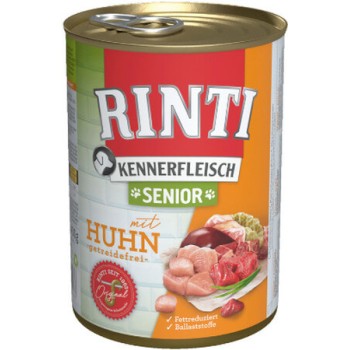 Finnern Rinti Kenner Fleisch senior κοτόπουλο κονσέρβα 400gr Finnern Rinti Kenner Fleisch senior κοτόπουλο κονσέρβα 400gr
