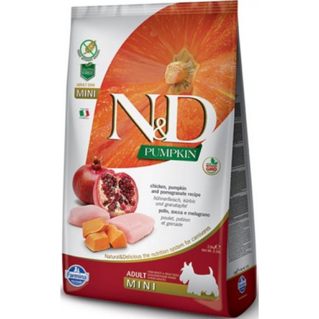Farmina N&D με κοτόπουλο, κολοκύθα και ρόδι 2,5kg Farmina N&D με κοτόπουλο, κολοκύθα και ρόδι 2,5kg