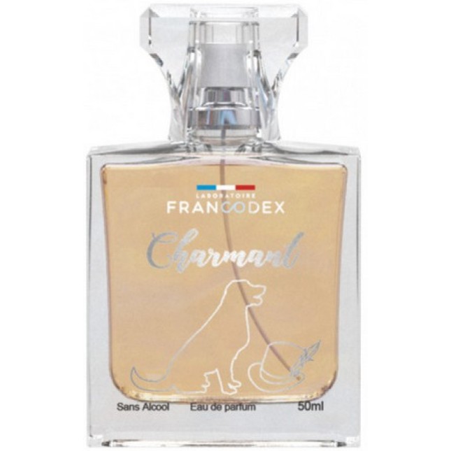 Francodex ʼρωμα charmant perfume για σκύλους με ξυλώδες άρωμα χωρίς χρωστικούς παράγοντες