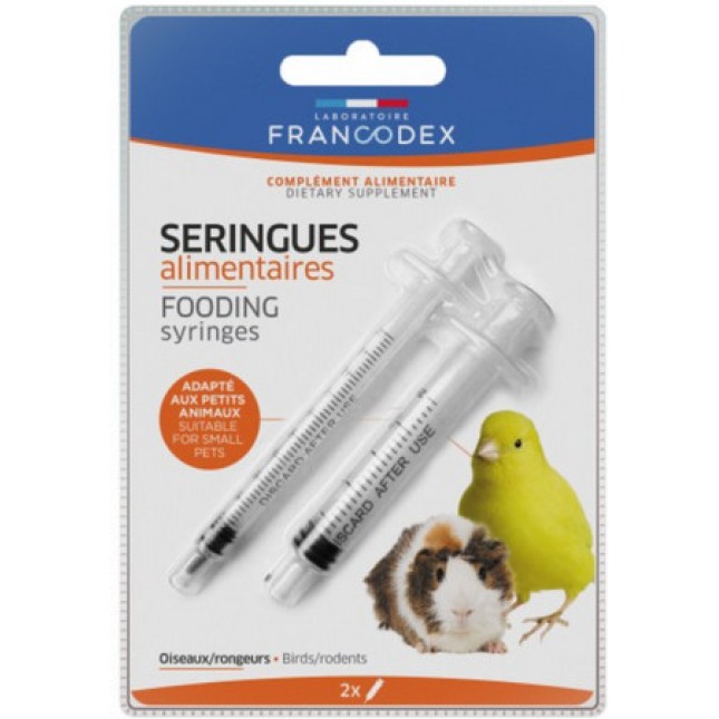 Francodex Σύριγγες ταΐσματος για πτηνά και τρωκτικά